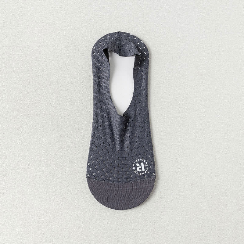Unsichtbare Socken aus Mesh in Unifarben (6 Paar) - Grau - EU39-44 (US6-10) - image 13
