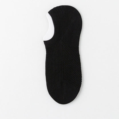 Atmungsaktive, unsichtbare Socken aus Baumwolle (6 Paar) - Schwarz - EU39-44 (US6-10) - image 10