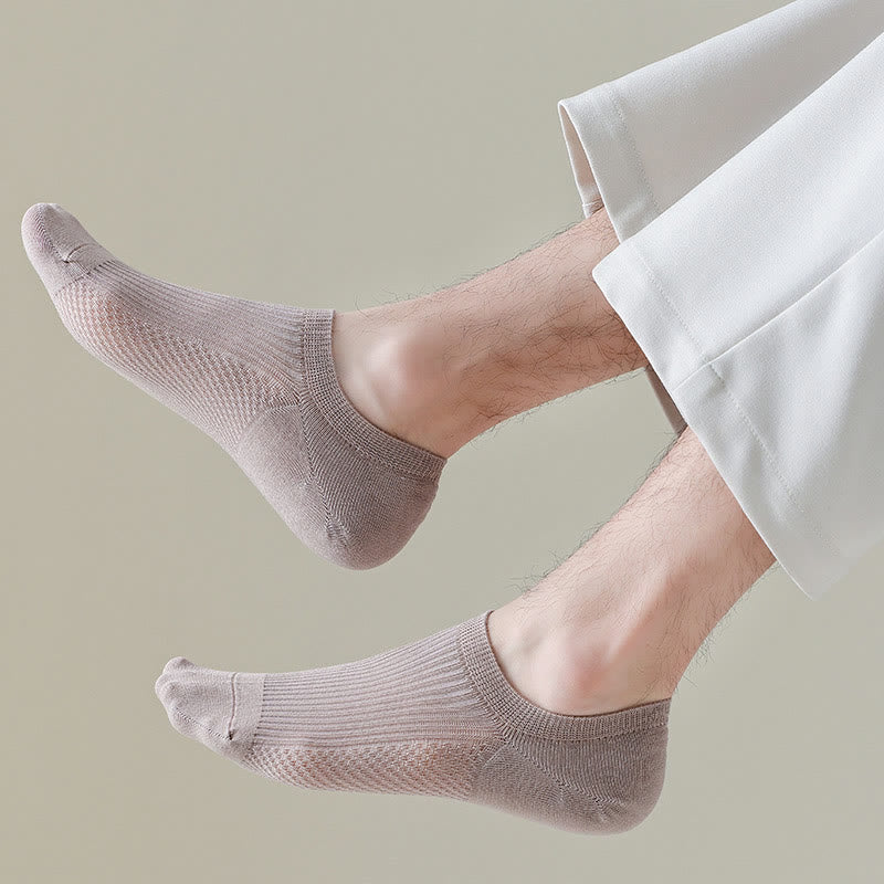 Atmungsaktive, unsichtbare Socken aus Baumwolle (6 Paar) - image 6