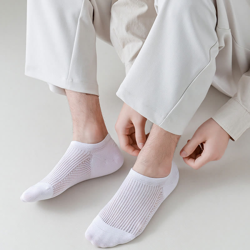 Atmungsaktive, unsichtbare Socken aus Baumwolle (6 Paar) - image 7