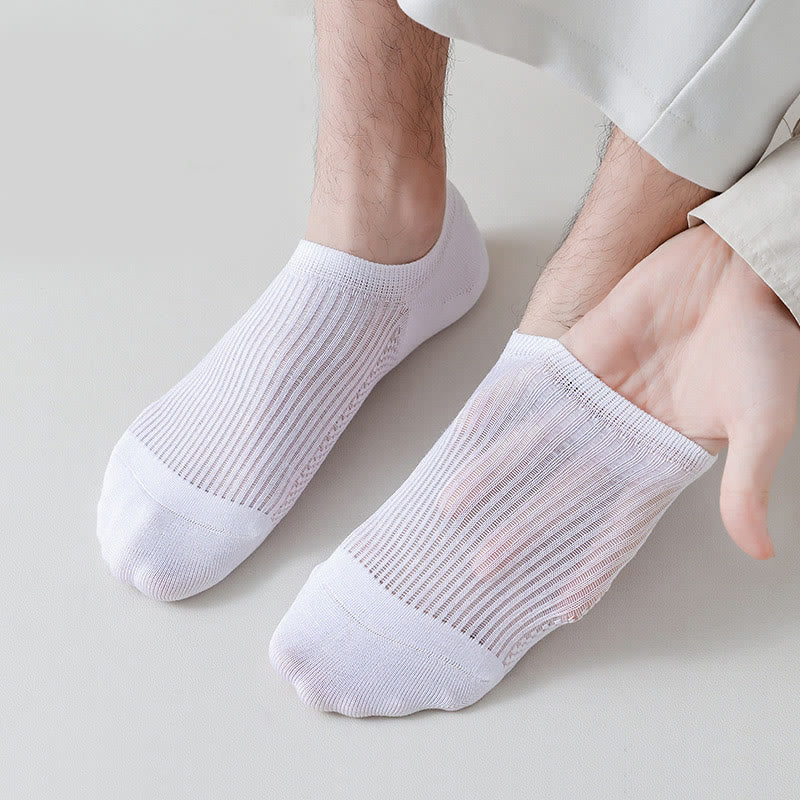 Atmungsaktive, unsichtbare Socken aus Baumwolle (6 Paar) - image 1