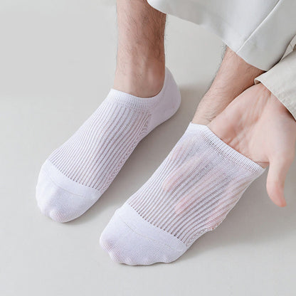 Atmungsaktive, unsichtbare Socken aus Baumwolle (6 Paar) - image 1