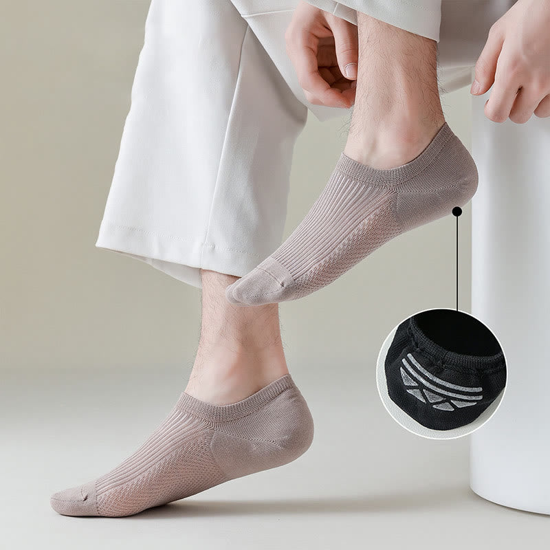 Atmungsaktive, unsichtbare Socken aus Baumwolle (6 Paar) - image 4