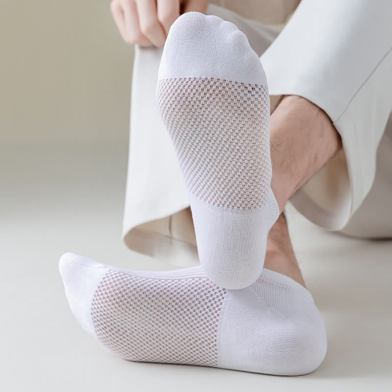 Atmungsaktive, unsichtbare Socken aus Baumwolle (6 Paar) - image 3