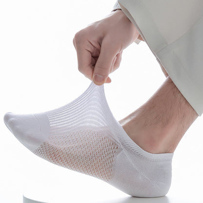 Atmungsaktive, unsichtbare Socken aus Baumwolle (6 Paar) - image 2