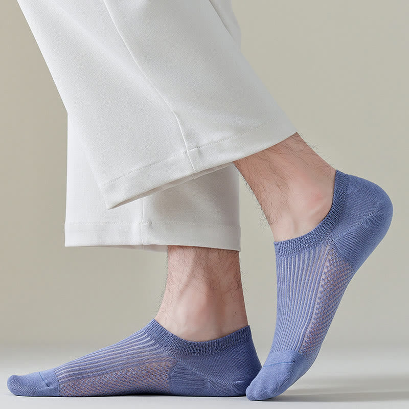 Atmungsaktive, unsichtbare Socken aus Baumwolle (6 Paar) - image 8