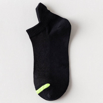 Knöchel-Kompressionssocken aus mehrfarbigem Mesh in Übergröße (10 Paar) - Schwarz - EU39-44 (US6-10) - image 8