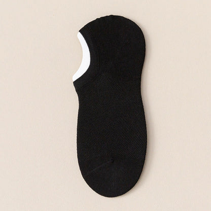 Schweißableitende, unsichtbare Socken (7 Paar) - Schwarz - EU38-44 (US5-10) - image 11
