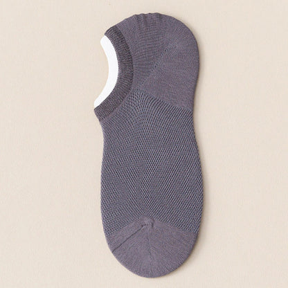 Schweißableitende, unsichtbare Socken (7 Paar) - Dunkelgrau - EU38-44 (US5-10) - image 13