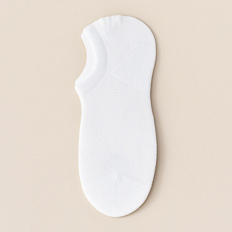 Schweißableitende, unsichtbare Socken (7 Paar) - Weiß - EU38-44 (US5-10) - image 7