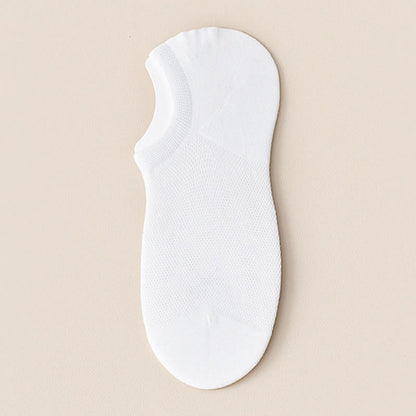 Schweißableitende, unsichtbare Socken (7 Paar) - Weiß - EU38-44 (US5-10) - image 7