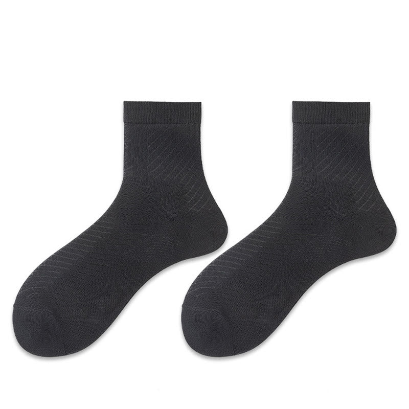 Viertelsocken aus Eisseide in Übergröße (5 Paar)