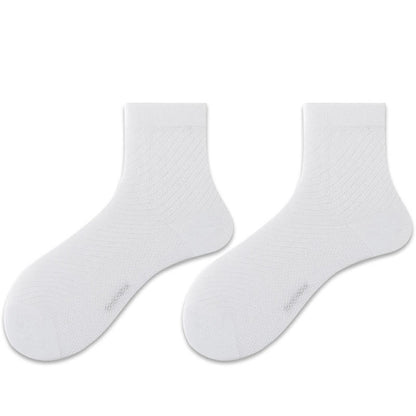 Viertelsocken aus Eisseide in Übergröße (5 Paar)
