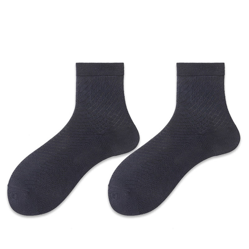 Viertelsocken aus Eisseide in Übergröße (5 Paar)