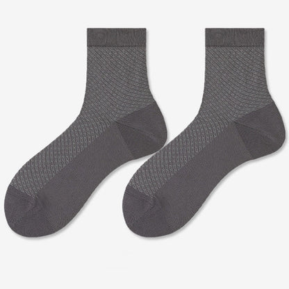 Weiche Viertelsocken (5 Paar) - Dunkelgrau - EU38-44 (US5-10) - image 12