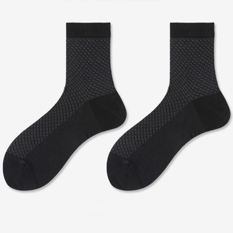 Weiche Viertelsocken (5 Paar) - Schwarz - EU38-44 (US5-10) - image 9