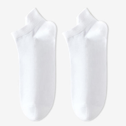 Weiche Baumwoll-Knöchelsocken (6 Paar) - Weiß - EU38-45 (US5-11) - image 6