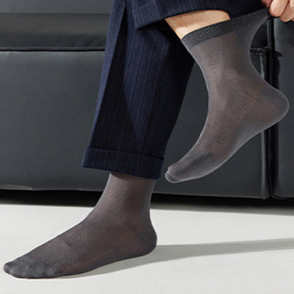 Klassische Viertelsocken aus Mesh (5 Paar) - image 1