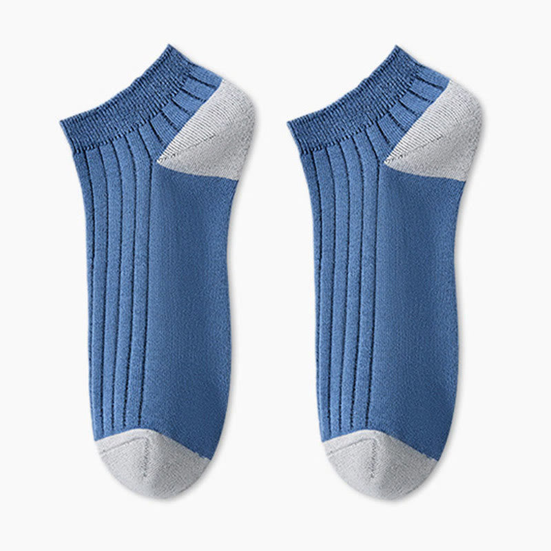 Lässige Knöchelsocken (5 Paar) - Marineblau - EU38-45 (US5-11) - image 12