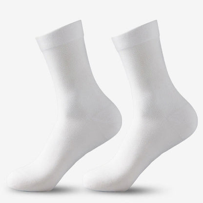 Klassische Viertelsocken aus Mesh (5 Paar) - Weiß - EU38-45 (US5-11) - image 8