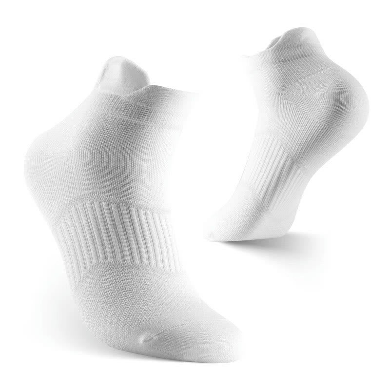 Schnelltrocknende Knöchel-Kompressionssocken in Übergröße für Fitness (8 Paar) - Weiß - EU37-45 (US4-11) - image 1