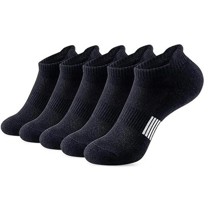 Einfarbige Freizeitsocken (15 Paar) - Schwarz - EU37-45 (US4-11) - image 3