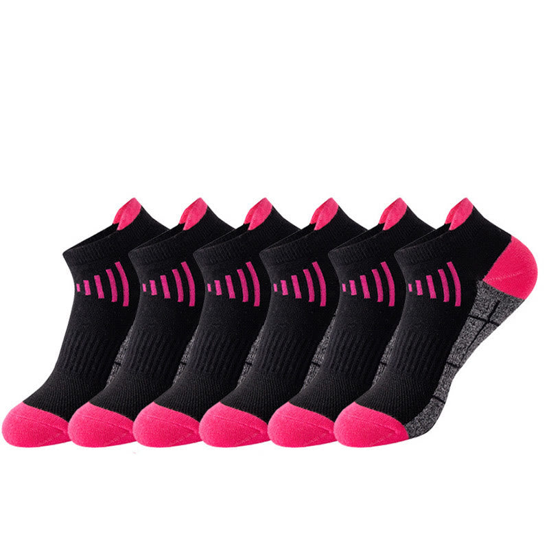 Knöchel-Kompressionssocken in Übergröße, lichtecht (6 Paar) - Rose - EU39-45 (US6-11) - image 10