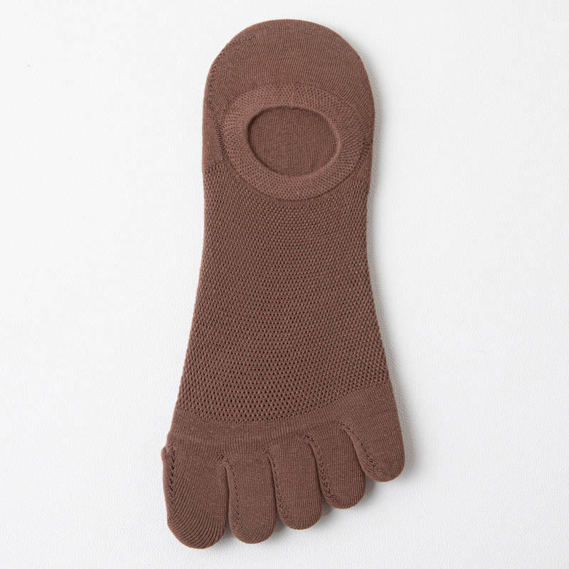 Netz-Ausrichtungssocken (6 Paar) - Braun - EU37-43 (US4-9) - image 14