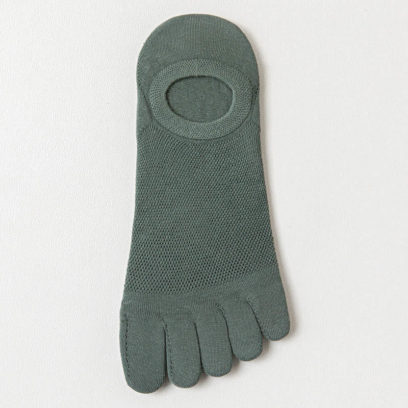 Netz-Ausrichtungssocken (6 Paar) - Dunkelgrün - EU37-43 (US4-9) - image 15