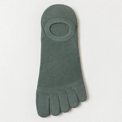 Netz-Ausrichtungssocken (6 Paar) - Dunkelgrün - EU37-43 (US4-9) - image 15