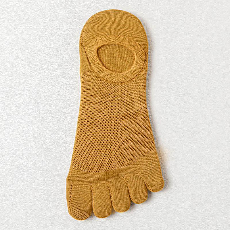 Netz-Ausrichtungssocken (6 Paar) - Gelb - EU37-43 (US4-9) - image 17