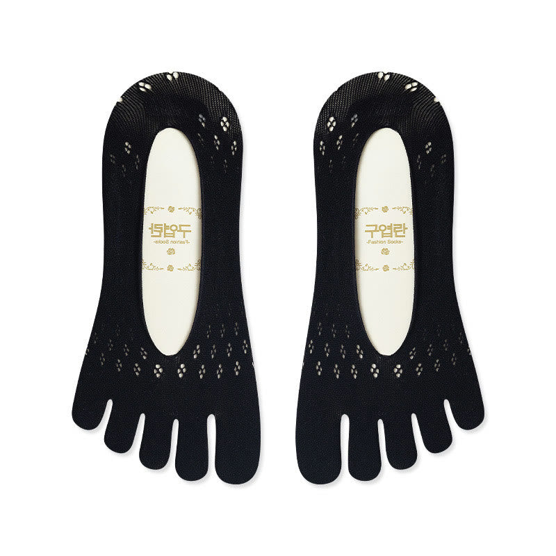 Ausrichtungssocken aus Eisseide (5 Paar) - Schwarz - EU36-40 (US3-7) - image 9