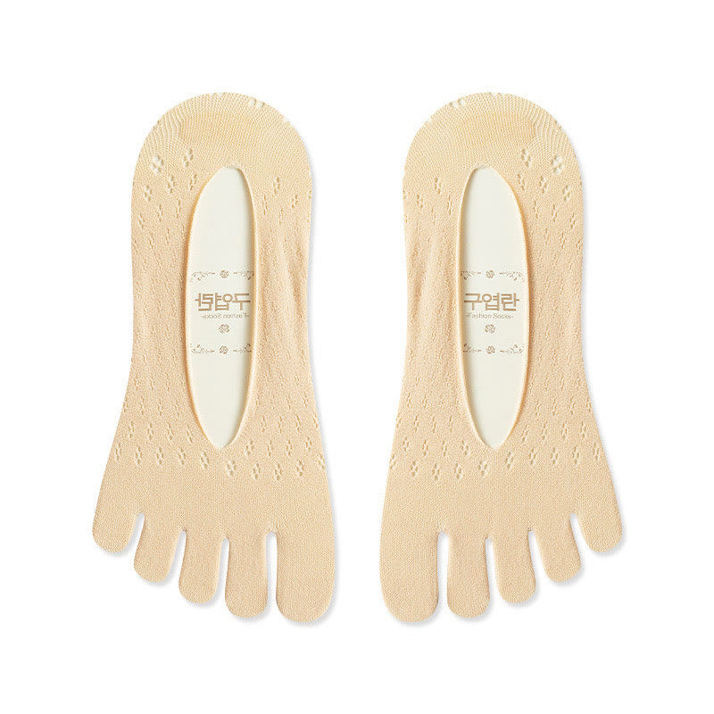 Ausrichtungssocken aus Eisseide (5 Paar) - Nackt - EU36-40 (US3-7) - image 11