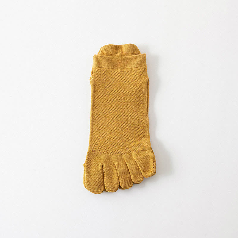 Sommerliche Style-Socken mit Ausrichtungsfunktion (8 Paar) - Gelb - EU39-44 (US6-10) - image 15