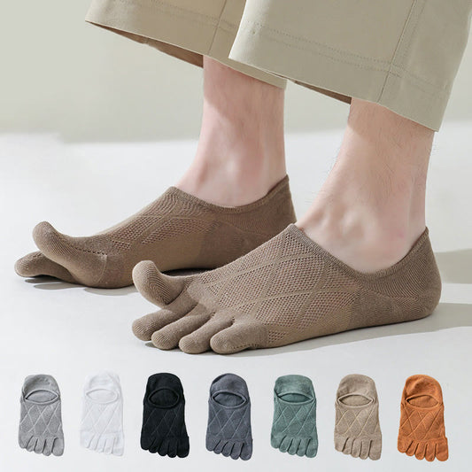 Übergrößen-Socken mit Rautengitter-Ausrichtung (7 Paar)