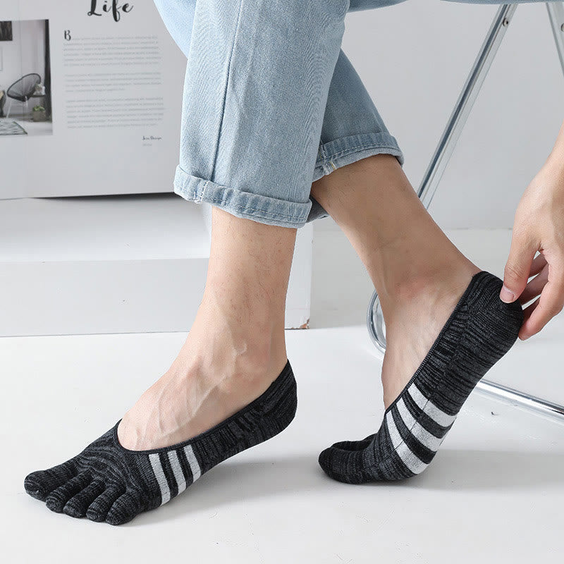 Retro-Ausrichtungssocken (5 Paar) - Schwarz - EU39-44 (US6-10) - image 6