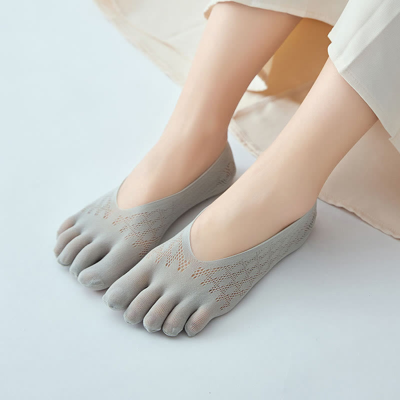 Anti-Rutsch-Ausrichtungssocken (5 Paar) - Grau - EU36-40 (US3-7) - image 12