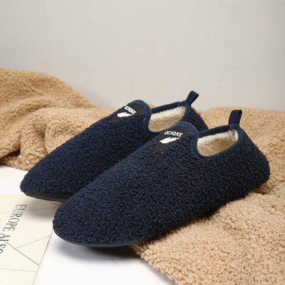 Weiche Hausschuhsocken in Übergröße - Marineblau - 3XL - image 5