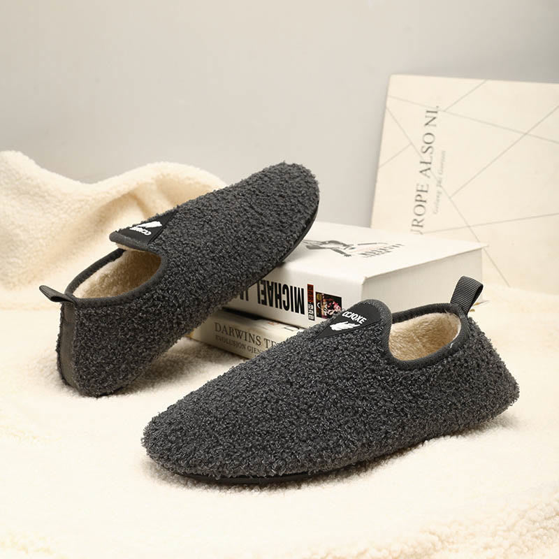 Weiche Hausschuhsocken in Übergröße - Grau - 3XL - image 3