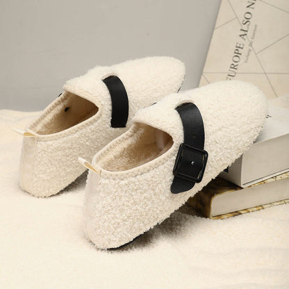 Modische Slipper-Socken mit Schnalle in Übergröße - image 6