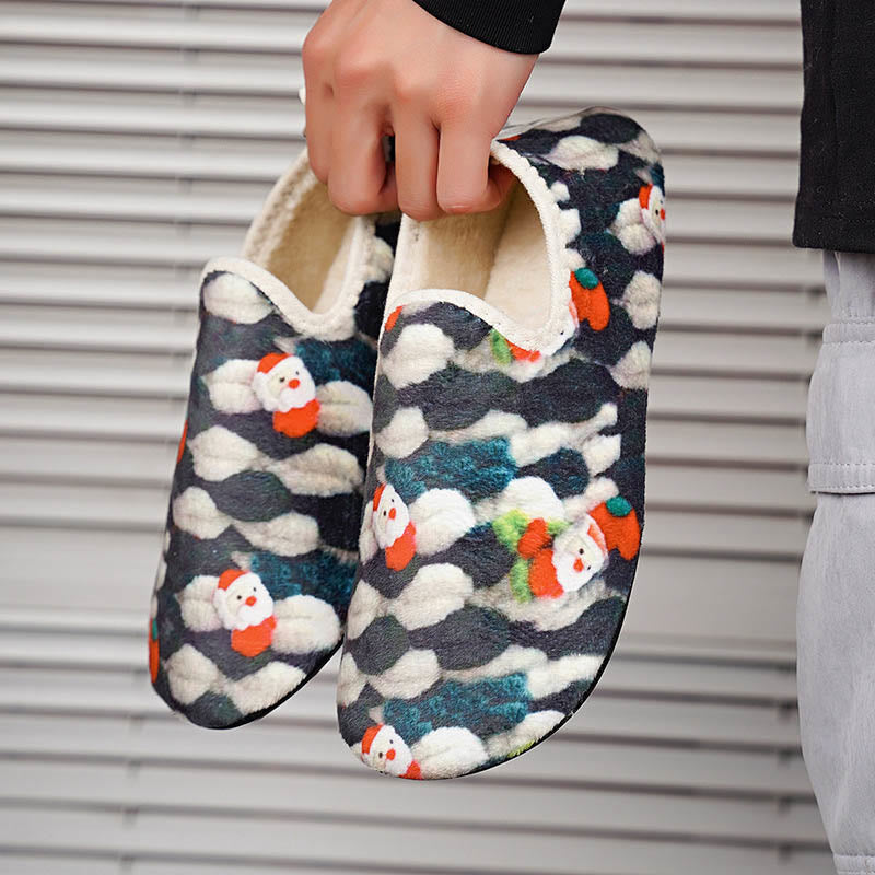 Weihnachtsmann-Hausschuhsocken in Übergröße - image 1