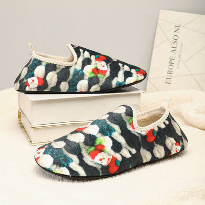 Weihnachtsmann-Hausschuhsocken in Übergröße - image 2