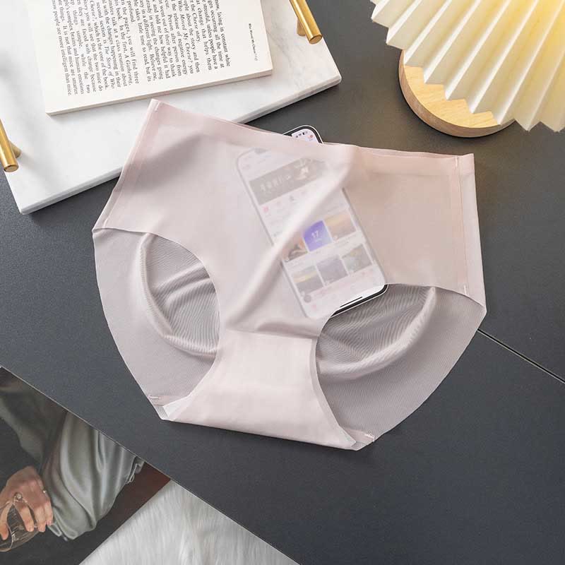 Nahtlose, dünne Slips (3er-Pack) - Rosa - XL - image 6