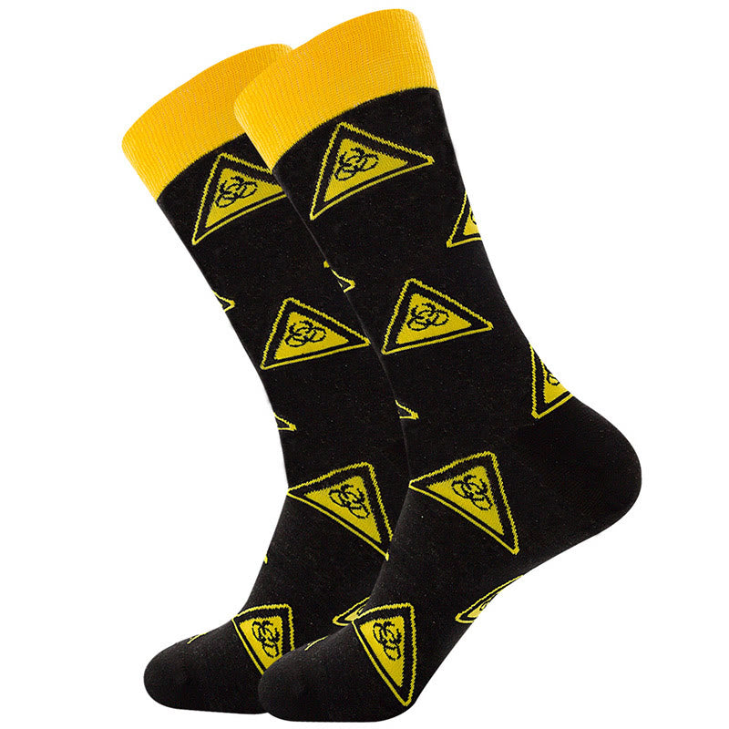 Crew-Socken mit Dollar-Totenkopf in Übergröße (4 Paar) - image 5