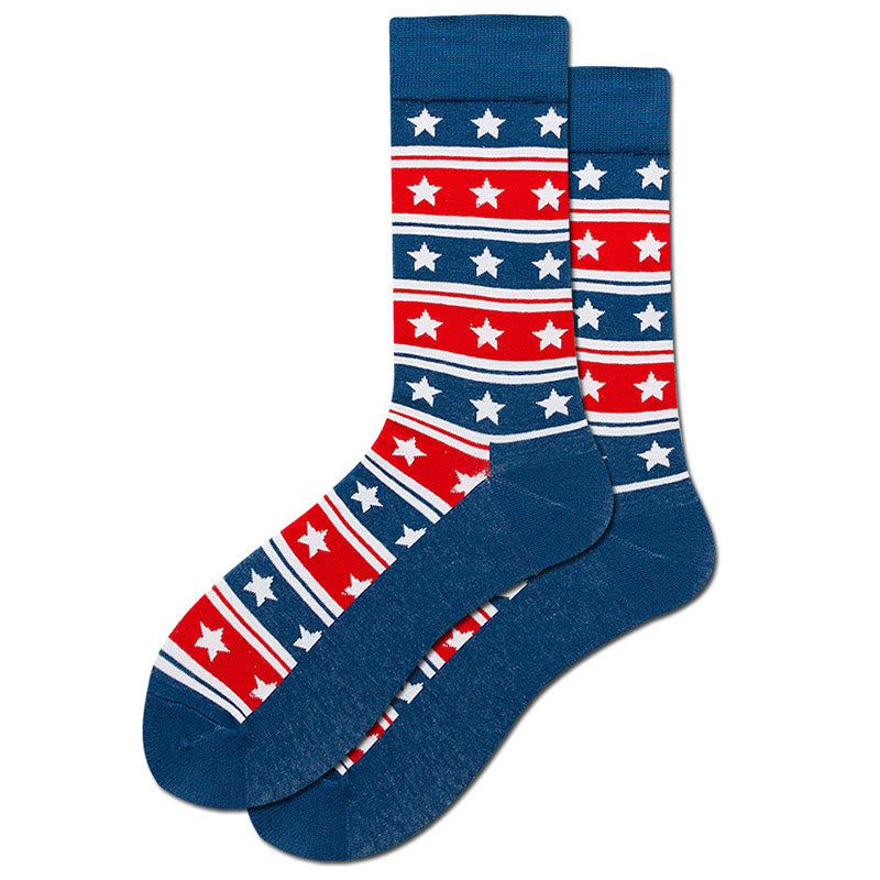 Crew-Socken mit Dollar-Totenkopf in Übergröße (4 Paar) - image 7