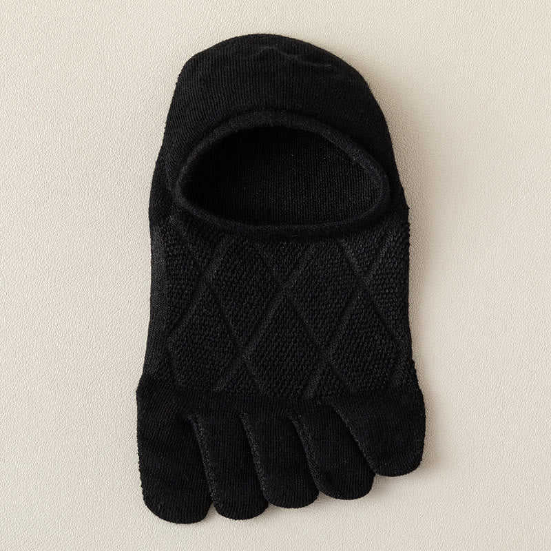 Socken mit Diamantmuster (7 Paar) - Schwarz - EU39-44 (US6-10) - image 5