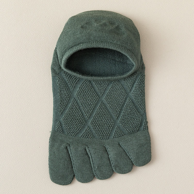 Socken mit Diamantmuster (7 Paar) - Dunkelgrün - EU39-44 (US6-10) - image 7