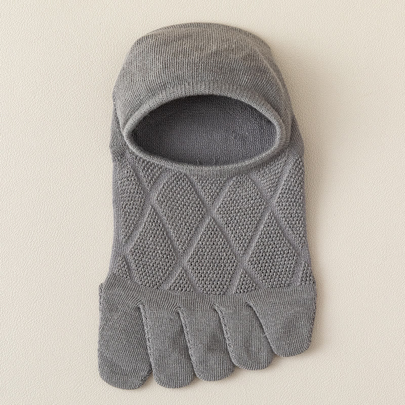 Socken mit Diamantmuster (7 Paar) - Hellgrau - EU39-44 (US6-10) - image 8