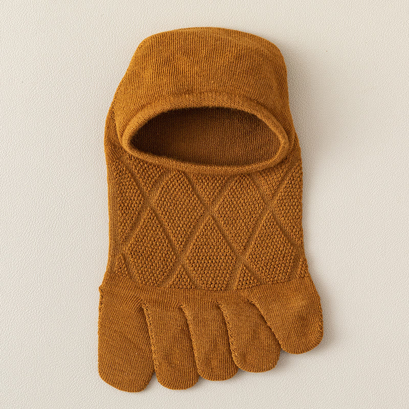 Socken mit Diamantmuster (7 Paar) - Orange - EU39-44 (US6-10) - image 10