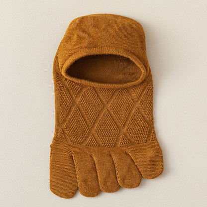 Socken mit Diamantmuster (7 Paar) - Orange - EU39-44 (US6-10) - image 10